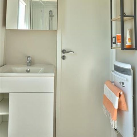 Stacaravan 4 personen - stacaravan met 2 slaapkamers.