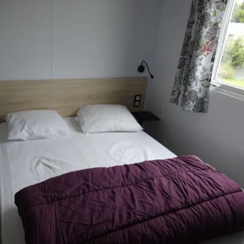 Stacaravan 2 personen - 1 slaapkamer stacaravan.