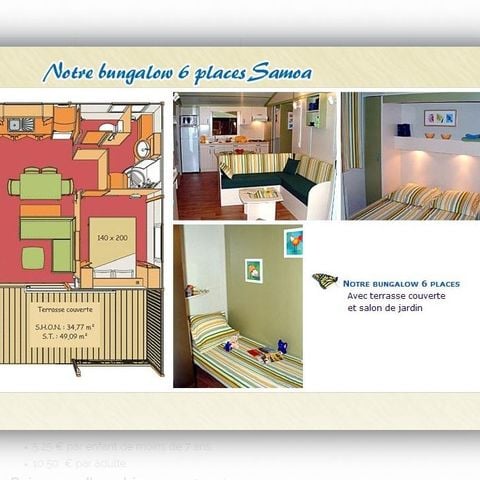 BUNGALOW 6 personnes - Samoa
