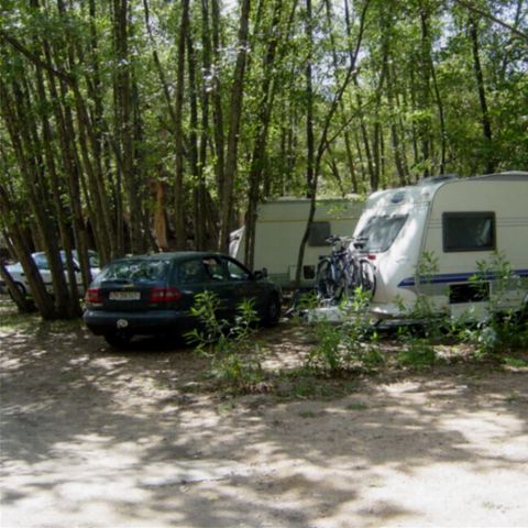 Kampeerplaats - Europese stekker