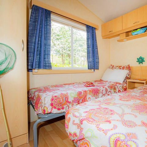 Stacaravan 6 personen - Classic XL | 2 slaapkamers | 4/6 pers. | Verhoogd terras