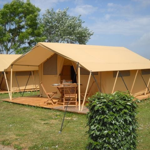 Tente 4 personnes - Tente Cotton 4 personnes