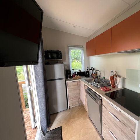 Mobilheim 6 Personen - Familie - 3 Schlafzimmer - Fernseher - LV