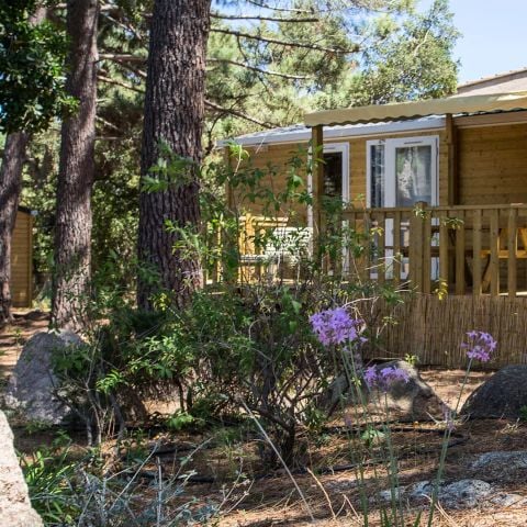 Mobile home 6 persons - 3 Rooms 6 People Air-conditioned + TV (4 adults + 2 children -12 years max) (Sunday)