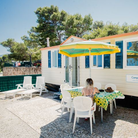 MOBILHOME 5 personas - Con vistas al mar