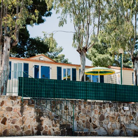 Stacaravan 5 personen - Met uitzicht op zee