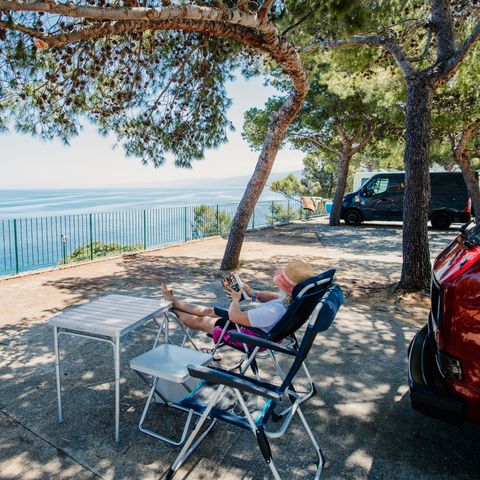 Kampeerplaats - Camper