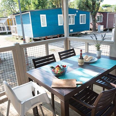 MOBILE HOME 6 people - Mobile-home | Comfort XL | 2 Bedrooms | 4/6 Pers. | Terrace | 2 bathrooms | Air-con.
