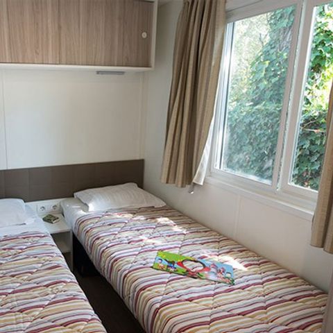 Mobilhome 6 personnes - Comfort XL | 2 Ch. | 4/6 Pers. | Terrasse | 2 SDB | Clim.