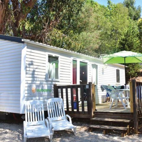 Mobilhome 6 personnes - Classic XL | 2 Ch. | 4/6 Pers. | Terrasse | 2 SDB | Clim.