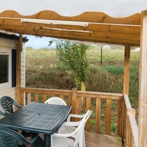 Stacaravan 6 personen - Mobile-home | Comfort XL | 3 slaapkamers | 6 pers. | Verhoogd terras | Airconditioning