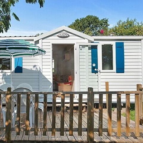 Stacaravan 6 personen - Stacaravan | Classic XL | 3 slaapkamers | 6 pers. | Verhoogd terras niet overdekt | Airconditioning