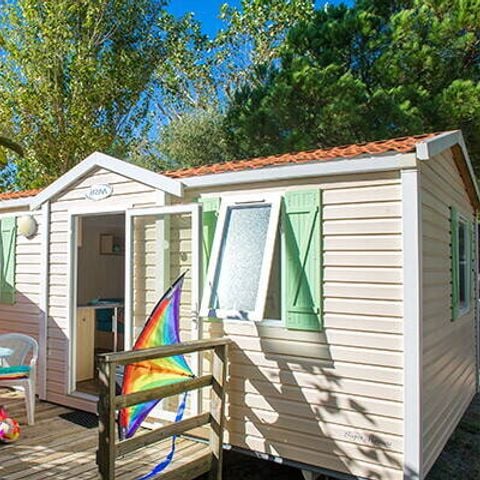 MOBILE HOME 4 people - Classic | 2 Bedrooms | 4 Pers. | Terrace, elevated, not covered | Air conditioning