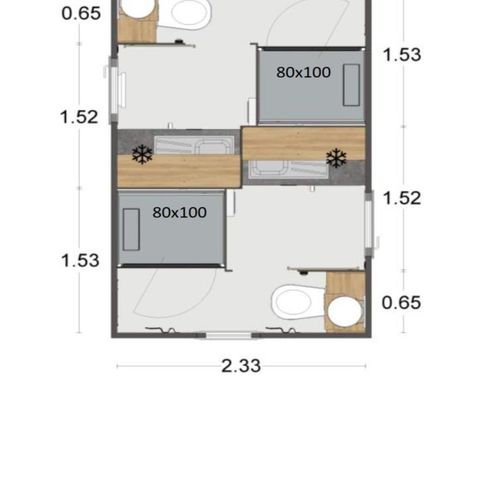 Stellplatz - Sanitär Privat