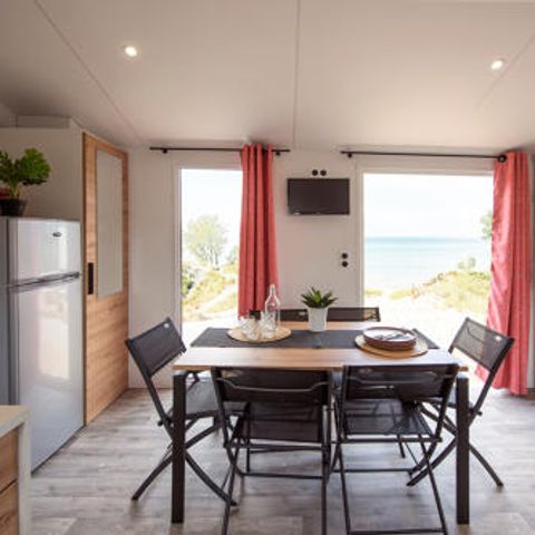 Stacaravan 6 personen - 3 kamers 35m² comfort