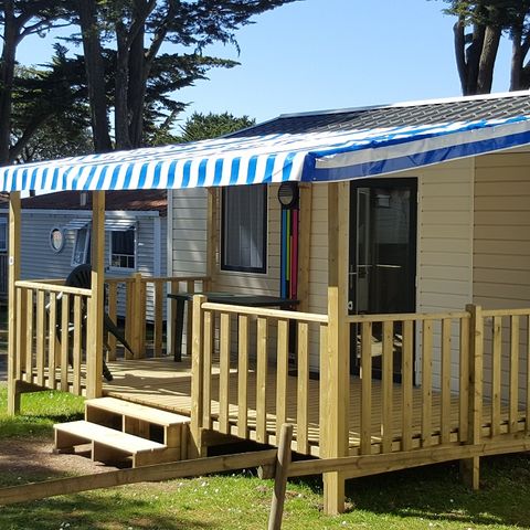 MOBILHOME 3 personas - SOLO 1 habitación 20m².