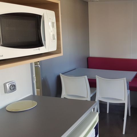 MOBILE HOME 3 people - SOLO 1 bedroom 20m².