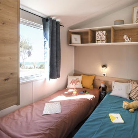 Stacaravan 6 personen - Prestige 3 slaapkamers, 36 m², 6 personen