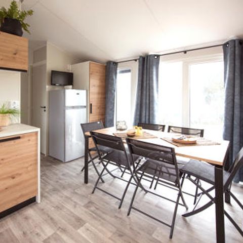 Stacaravan 6 personen - Prestige 3 slaapkamers, 36 m², 6 personen