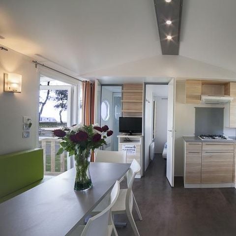 Stacaravan 6 personen - Prestige 3 slaapkamers, 36 m², 6 personen