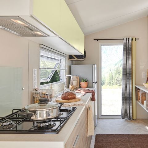 Mobilhome 5 personnes - PRIVILEGE 33m² - 2 chambres