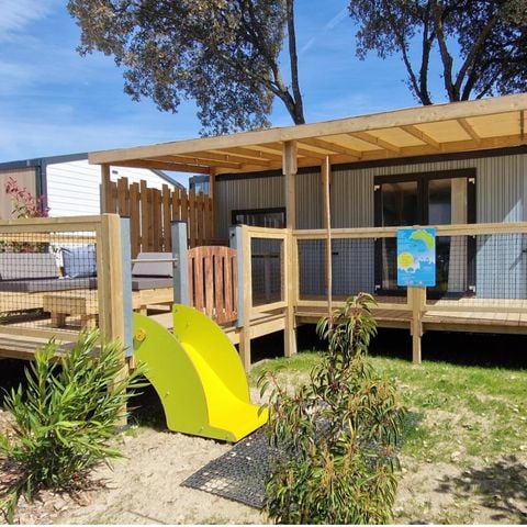 Mobilhome 5 personnes - PRIVILEGE 33m² - 2 chambres