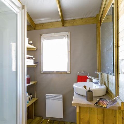 Chalet 5 Personen - Chalet auf Stelzen MEDIENBLICK 32m² + Terrasse 10m²