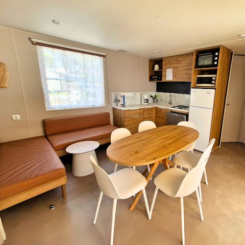 Stacaravan 6 personen - COSY 3 slaapkamers