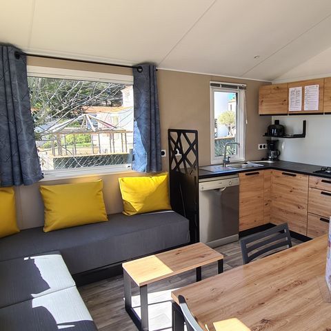 MOBILE HOME 5 people - Mobile-home PREMIUM SEA VIEW 33m² 2 bedrooms