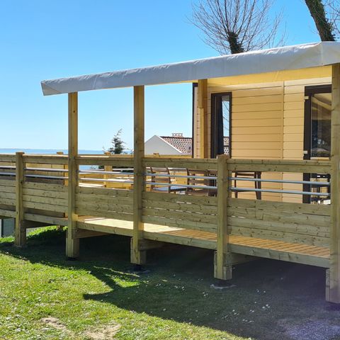 CASA MOBILE 5 persone - Casa mobile PREMIUM VISTA MARE 33m² 2 camere da letto