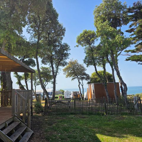 Mobilhome 2 personas - Casa móvil - SOLO de 20 m² - 1 dormitorio - Con vistas al mar
