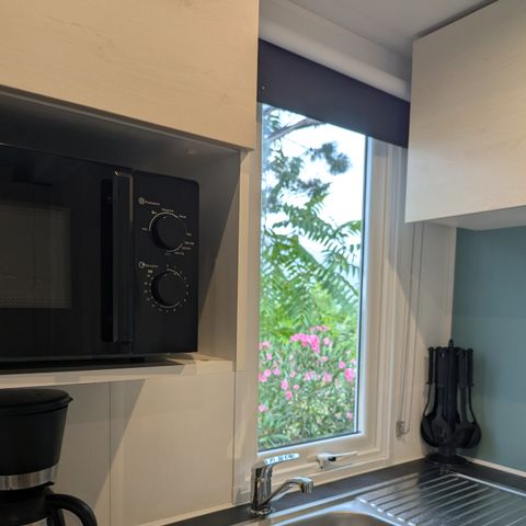 Stacaravan 6 personen - 3 kamers in zaterdag