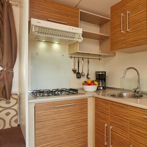 BUNGALOW 4 personnes - Classic XL | 2 Ch. | 4 Pers. | Terrasse surélevée | 2 SDB | Clim. | TV
