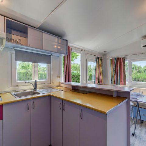 BUNGALOW 6 personnes - Classic | 2 Ch. | 4/6 Pers. | Terrasse surélevée | Clim.