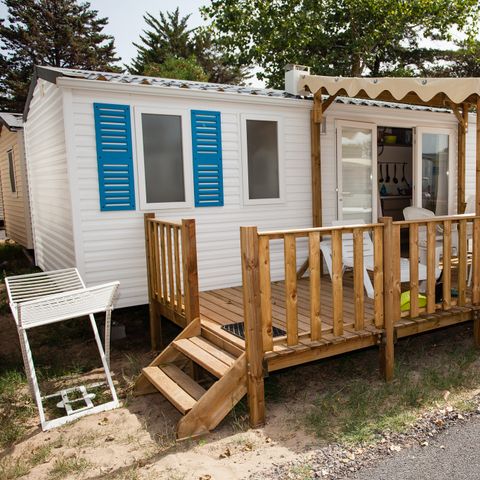 BUNGALOW 6 personnes - Classic XL | 3 Ch. | 6 Pers. | Terrasse surélevée | Clim.