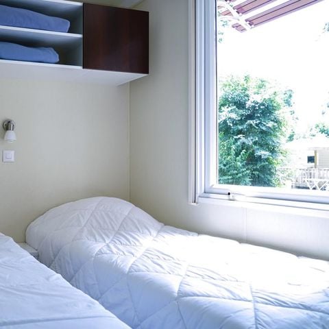 BUNGALOW 6 personnes - Classic XL | 3 Ch. | 6 Pers. | Terrasse surélevée | Clim. | TV