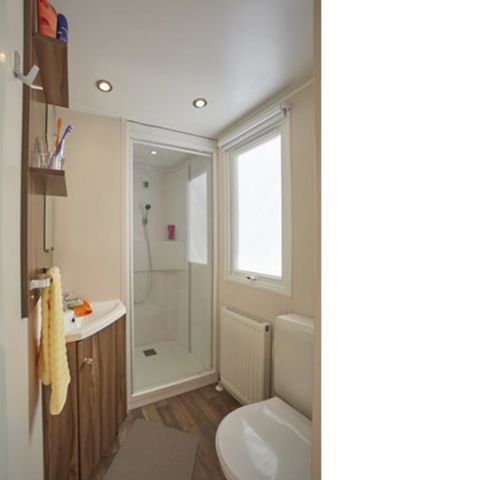 MOBILE HOME 8 people - Classic XL | 3 Bedrooms | 6/8 Pers. | Uncovered elevated terrace | Air-conditioning.