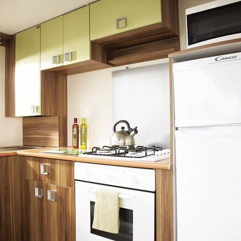 MOBILHOME 6 personnes - Comfort | 3 Ch. | 6 Pers. | Terrasse surélevée | Clim.