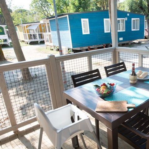 MOBILHOME 6 personnes - Comfort | 3 Ch. | 6 Pers. | Terrasse Couverte | 2 SDB | Clim.