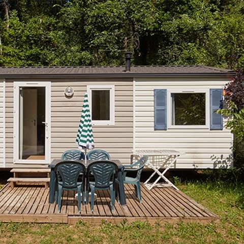 MOBILHOME 6 personnes - Comfort XL | 2 Ch. | 4/6 Pers. | Petite Terrasse | Clim.