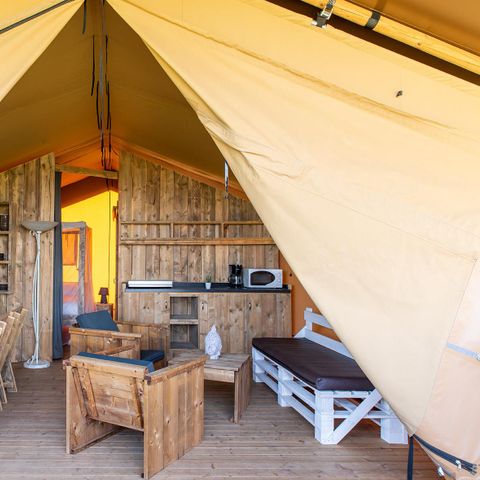 Tenda 6 persone - Safari senza servizi igienici
