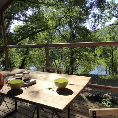 Bungalow 4 Personen - LODGE auf Stelzen 32 m²