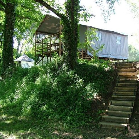 Bungalow 4 persons - LODGE on stilts 32 sqm