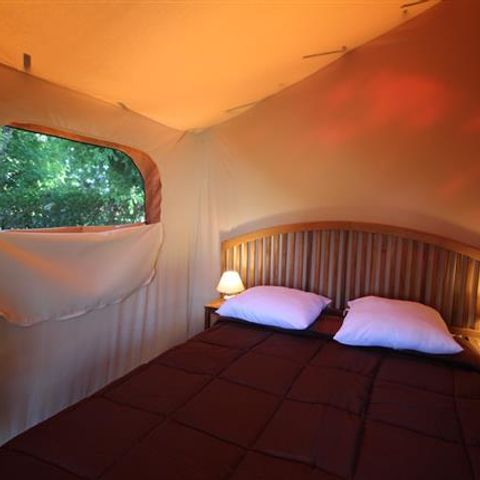 CANVAS AND WOOD TENT 5 people - FAMILY WITHOUT SANITARY FACILITIES