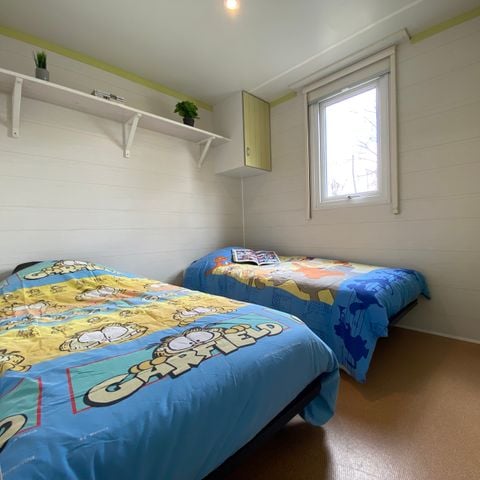 MOBILHOME 4 personas - O'hara 30m2 + terraza 10.50m2, TV