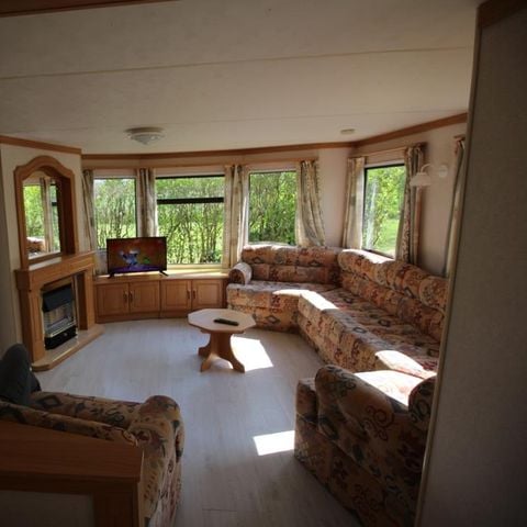 Stacaravan 6 personen - Stacaravan RUBIS GRAND CONFORT, 4/6 pers, AIR CONDITIONED, TV