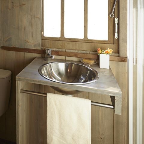 Safaritent 4 personen - Cabane Lodge Bois sur pilotis Standaard 38m² (2 kamers) inclusief overdekt terras 8m² 4 pers.