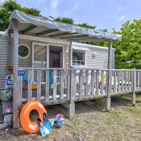 MOBILE HOME 6 people - Mobil-home Standard 31m² (3 bedrooms) + semi-covered terrace - 6 pers