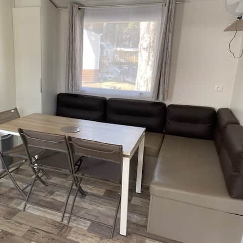 MOBILHOME 6 personas - VÁLVULA DE TUBO - MH215 - Breiz Iloc