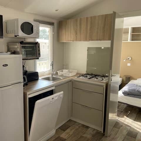 MOBILHOME 6 personas - VÁLVULA DE TUBO - MH215 - Breiz Iloc